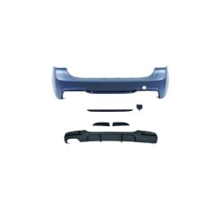 Bumper BMW 3 E91 Rear with Diffuser
