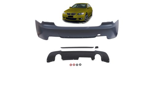 Bumper BMW 3 E92 E93 Rear with Diffuser