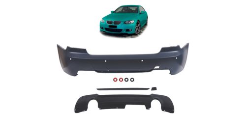 Bumper BMW 3 E92 E93 Rear with Diffuser