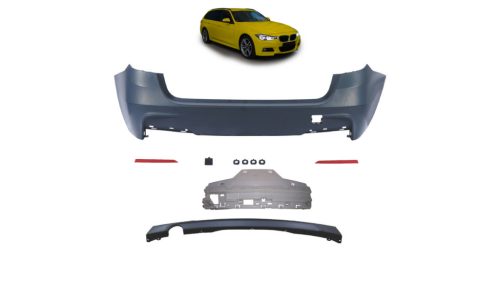 Bumper BMW 3 F31 Rear with Diffuser