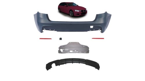 Bumper BMW 3 F31 Rear with Diffuser