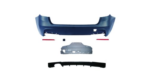 Bumper BMW 3 F31 Rear with Diffuser