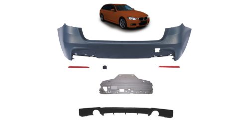 Bumper BMW 3 F31 Rear with Diffuser