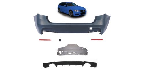 Bumper BMW 3 F31 Rear with Diffuser