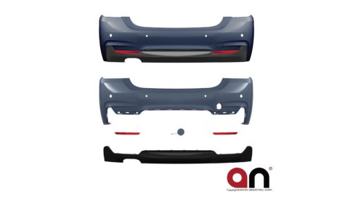 Bumper BMW 4 F32 F33 F36 Rear with Diffuser