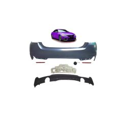 Bumper BMW 4 F32 F33 F36 Rear with Diffuser
