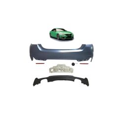 Bumper BMW 4 F32 F33 F36 Rear with Diffuser