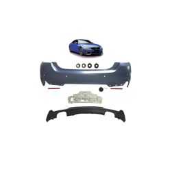 Bumper BMW 4 F32 F33 F36 Rear with Diffuser