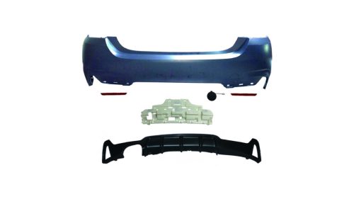 Bumper BMW 4 F32 F33 F36 Rear with Diffuser