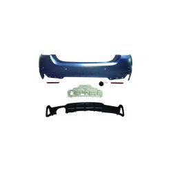 Bumper BMW 4 F32 F33 F36 Rear with Diffuser