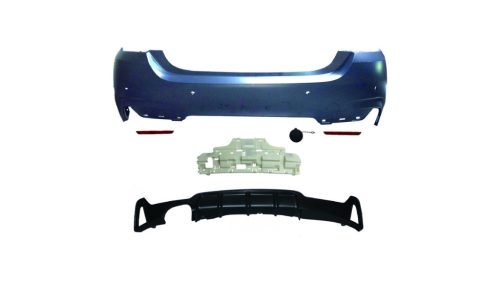 Bumper BMW 4 F32 F33 F36 Rear with Diffuser