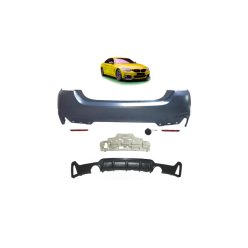 Bumper BMW 4 F32 F33 F36 Rear with Diffuser