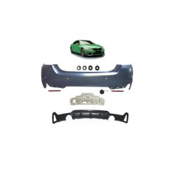 Bumper BMW 4 F32 F33 F36 Rear with Diffuser