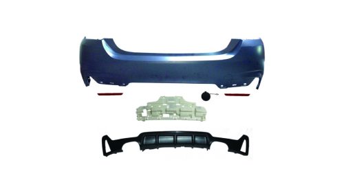 Bumper BMW 4 F32 F33 F36 Rear with Diffuser