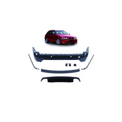 Bumper BMW 5 E39 Rear with Diffuser