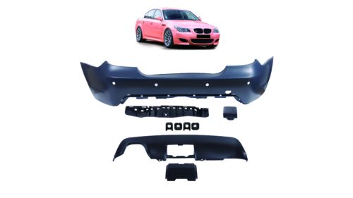 Bumper BMW 5 E60 Rear with Diffuser