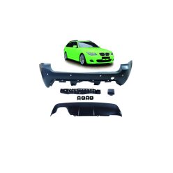 Bumper BMW 5 E61 Rear with Diffuser