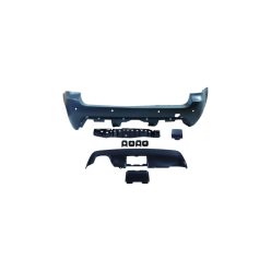 Bumper BMW 5 E61 Rear with Diffuser