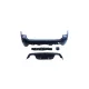 Bumper BMW 5 E61 Rear with Diffuser