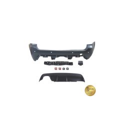 Bumper BMW 5 E61 Facelift Rear with Diffuser