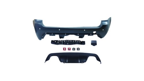 Bumper BMW 5 E61 Facelift Rear with Diffuser