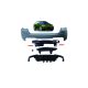 Bumper BMW 5 F11 Rear with Diffuser
