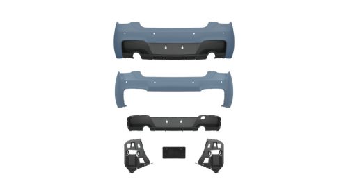 Bumper BMW 1 F20 F21 Rear with Diffuser