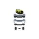 Bumper BMW 1 F20 F21 Facelift Rear with Diffuser