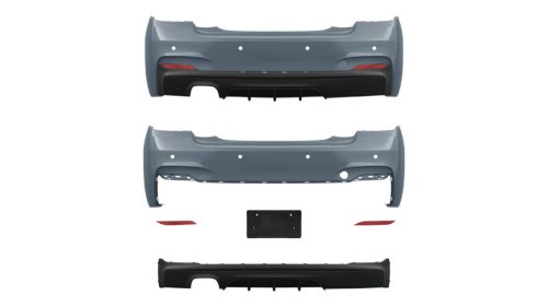 Bumper BMW 2 F22 F23 Rear with Diffuser