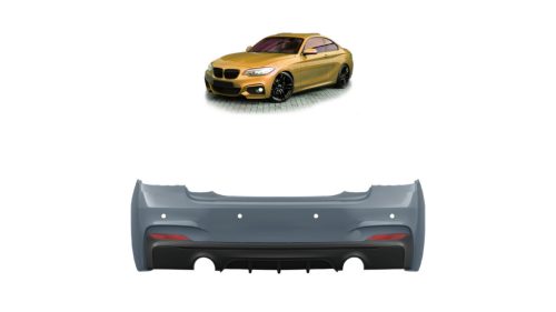 Bumper BMW 2 F22 F23 Rear with Diffuser