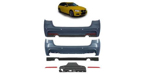 Bumper BMW 3 F31 Rear with Diffuser