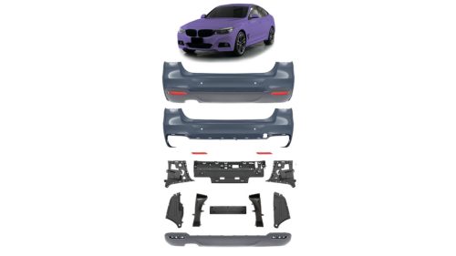Bumper BMW 3 F34 Rear with Diffuser