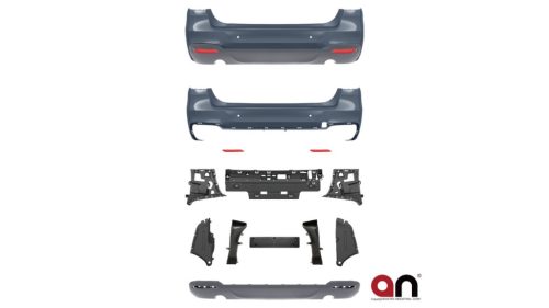 Bumper BMW 3 F34 Rear with Diffuser