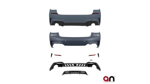 Bumper BMW 3 G20 Rear with Diffuser