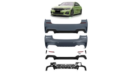 Bumper BMW 3 G20 Rear with Diffuser
