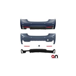 Bumper BMW 4 F32 F33 F36 Rear with Diffuser