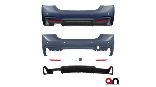 Bumper BMW 4 F32 F33 F36 Rear with Diffuser