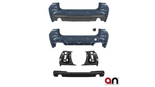 Bumper BMW 5 F07 Rear with Diffuser