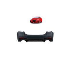 Bumper BMW 5 G30 Rear with Diffuser