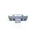 Bumper BMW 5 E60 E61 Facelift Front PDC 18MM SRA