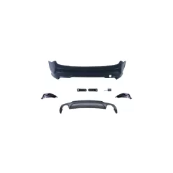 Bumper Mercedes-Benz C W204 C204 Rear with Diffuser