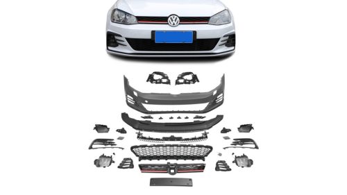 Bumper Volkswagen Golf 7 Front SRA Grill LED Fog light