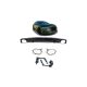 Diffuser Audi A7 C7 Facelift Rear with Pipes