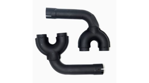 Diffuser Audi Q7 4M Facelift Rear with Pipes