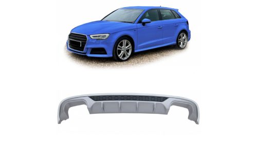 Diffuser Audi A3 8V Facelift Rear