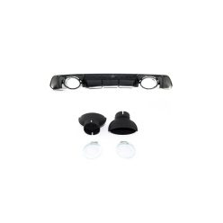 Diffuser Audi TT 8S Rear Black