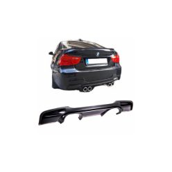 Diffuser BMW 3 E90 E91 Rear Matt Black