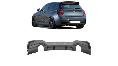 Diffuser BMW 1 F20 F21 Rear Matt Black