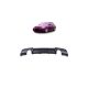 Diffuser BMW 3 E90 E91 Rear Matt Black