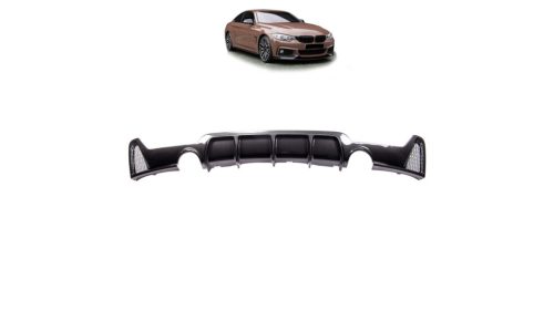 Diffuser BMW 4 F32 F33 F36 Rear Carbon Look